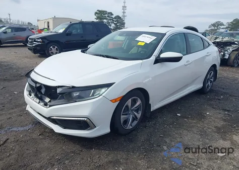 2019 Honda Civic Lx z USA, uszkodzony, nr VIN 2HGFC2F61KH515128
